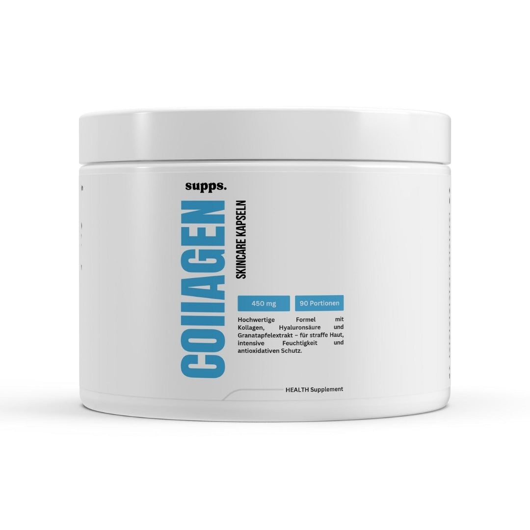Collagen Skincare Kapseln – Kollagen, Hyaluronsäure & Vitamine für Haut & Gelenke
