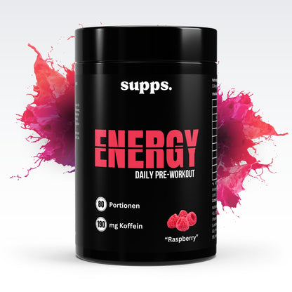 Energy - Pre Workout - Raspberry