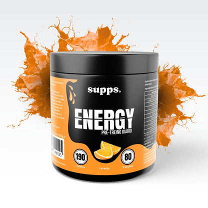 Energia - Pré-treino - Laranja