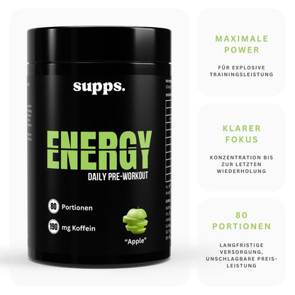 Energy - Pre Workout - Apple