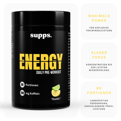 Energy - Pre Workout - Exotic