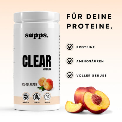 Clear Protein - Chá Gelado-Pêssego