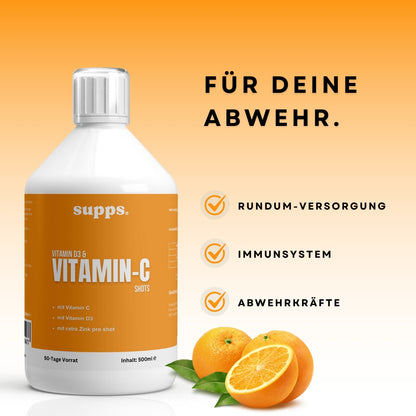 Vitamin C + D3 Shots