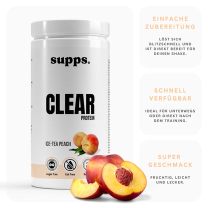 Clear Protein - Icetea-Peach