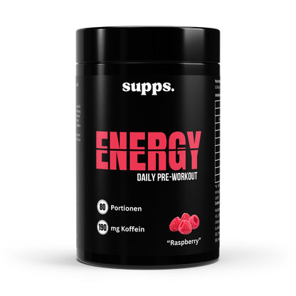 Energy - Pre Workout - Raspberry
