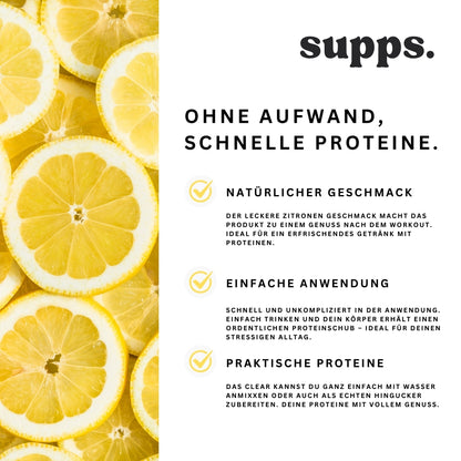 Clear Protein Eistee Zitrone