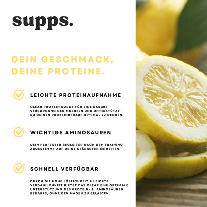 Clear Protein Fresh Lemon