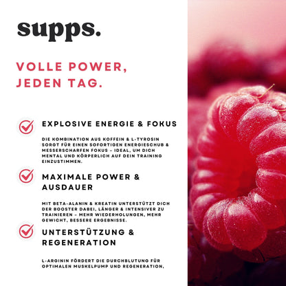Energy - Pre Workout - Raspberry