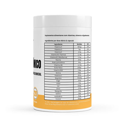 Complexo multivitamínico e mineral