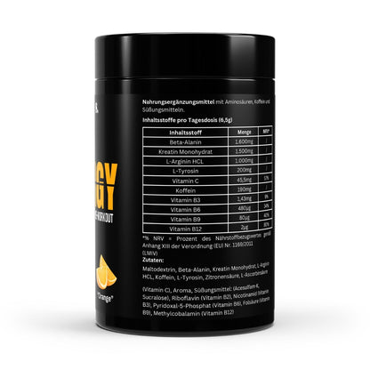 Energy - Pre Workout - Orange