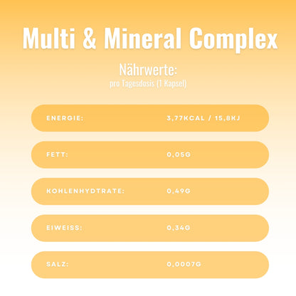 Multi Vitamin & Mineral Complex