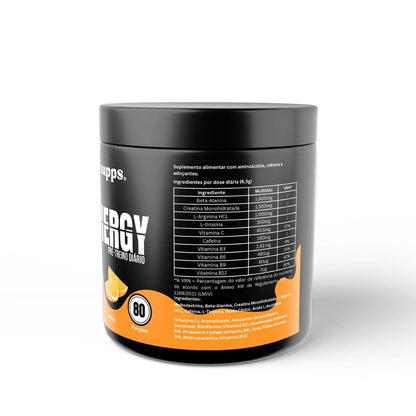 Energia - Pré-treino - Laranja