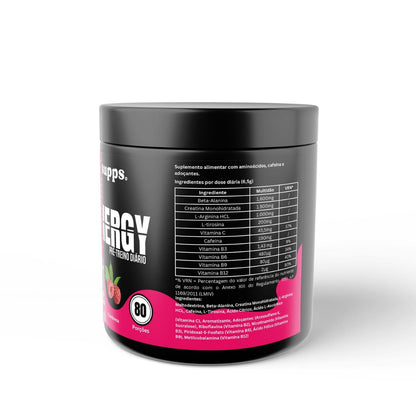 Energia - Pré-Treino - Framboesa