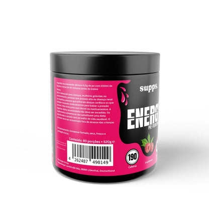 Energia - Pré-Treino - Framboesa