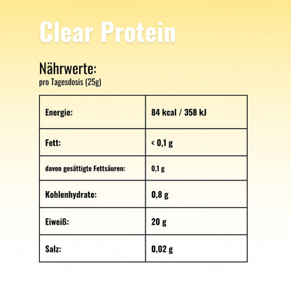 Clear Protein Fresh Lemon