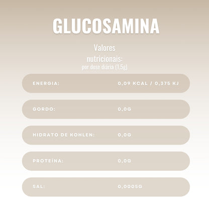 Glucosamina para cuidados com as articulações
