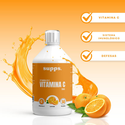 Injeções de vitamina C + D3