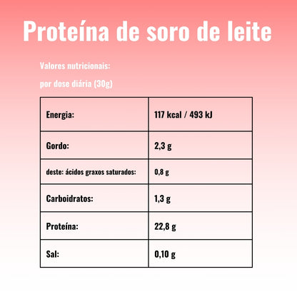 Proteína de soro de leite - Morango