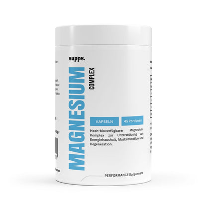 Magnesium Complex Kapseln – Für Muskeln, Nerven & Energie mit Vitamin B6